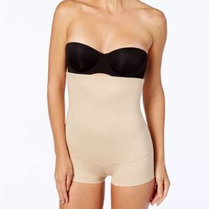 Maidenform Women's Firm Control Fat Free Dressing High Waist Boyshort 2107 in L